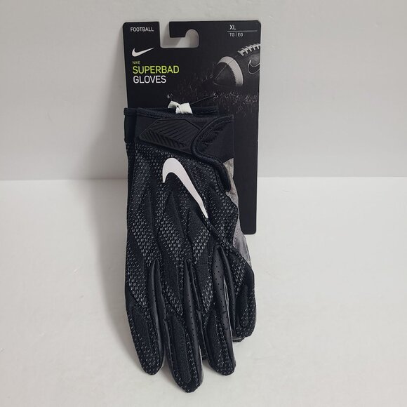 Nike Superbad 4.5 NFL Football Gloves PGF764-017 Size XL Black